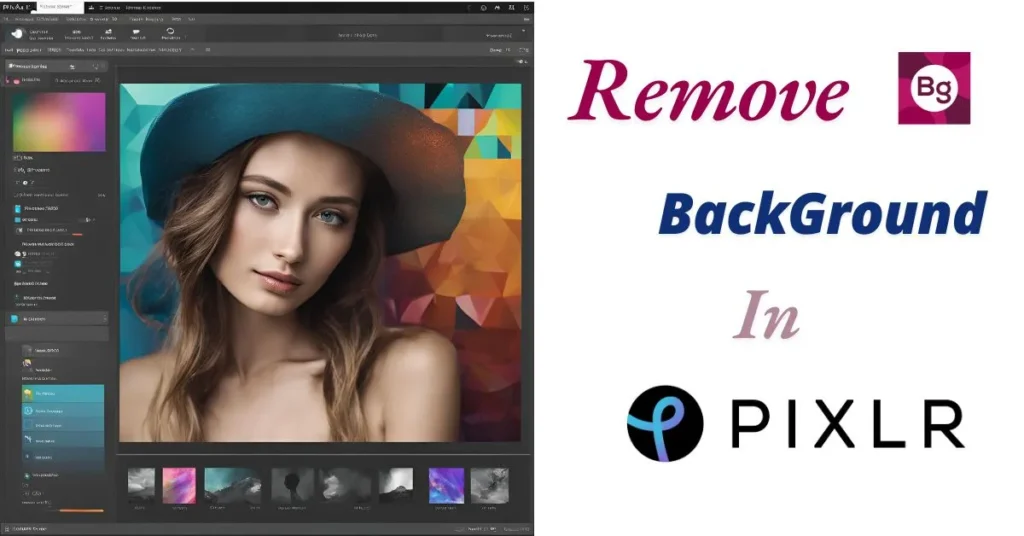 How to Remove Background in Pixlr by Remove BG Tool