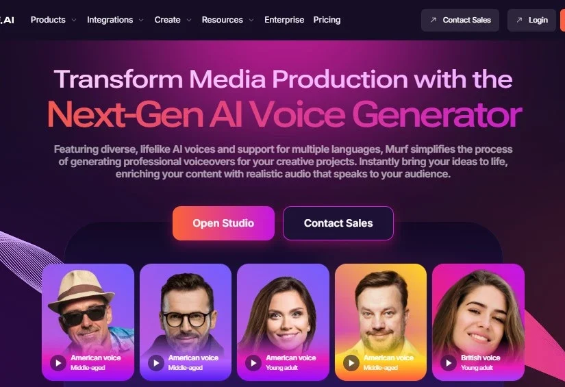 Murf AI Voice Generator