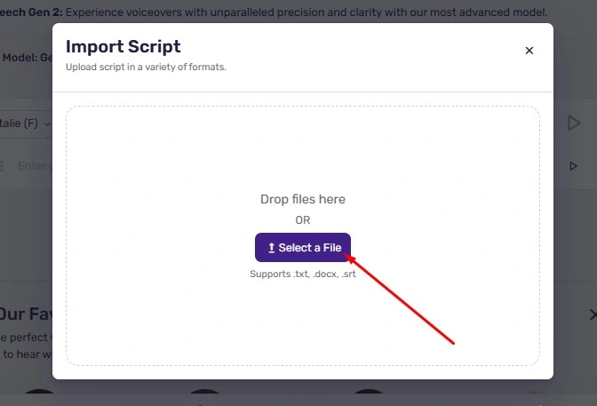 Step#3.2 Murf AI text to speech voice generator