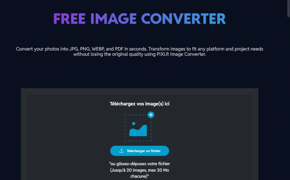 pixlr file converter